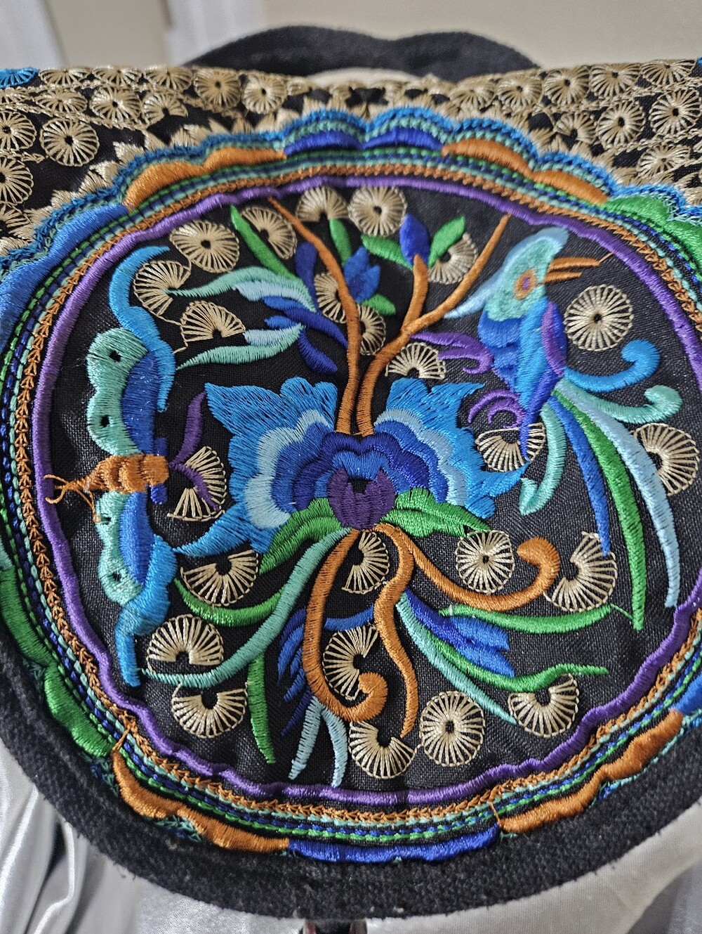 Embroidered Boho Backpack - Picture 3 of 7